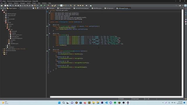 How To Code A Minecraft Client (Alt Manager) - Part 9 (1.8.9) смотреть онлайн