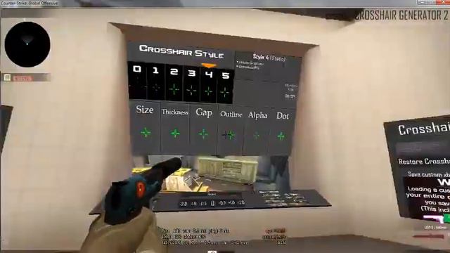 Как поменять прицел В CS:GO. смотреть онлайн