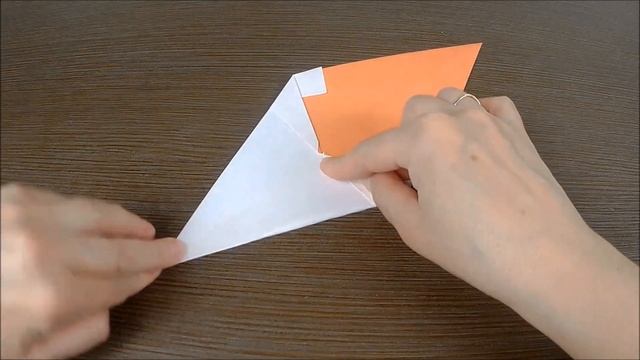Origami Ice Cream. Как сделать мороженое - рожок оригами из бумаги. Детская поделка. 摺紙冰淇淋. 折り紙アイス. смотреть онлайн