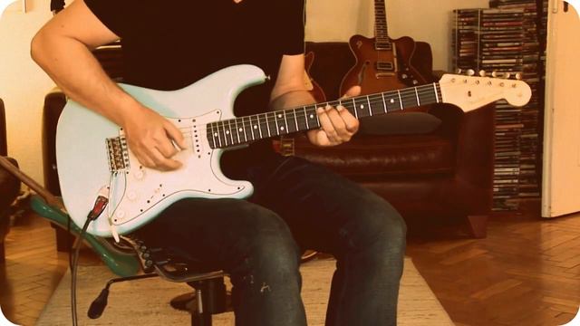 2011 Fender Custom Shop 1962 Stratocaster Relic, daphne blue смотреть онлайн