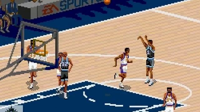 NBA LIVE 95 Snes Knicks vs Magic смотреть онлайн