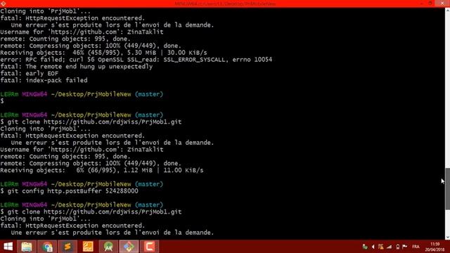RPC failed; curl 56 OpenSSL SSL_read: SSL_ERROR_SYSCALL, errno 10054 смотреть онлайн