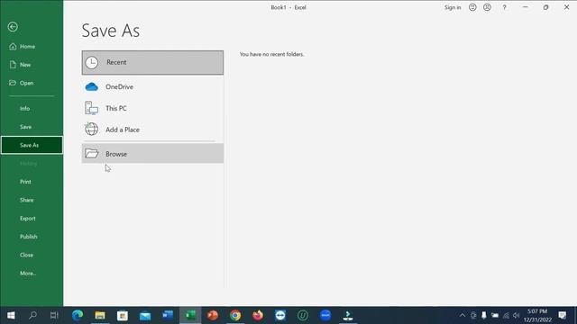 How To Save Excel File | How to save excel file on desktop смотреть онлайн