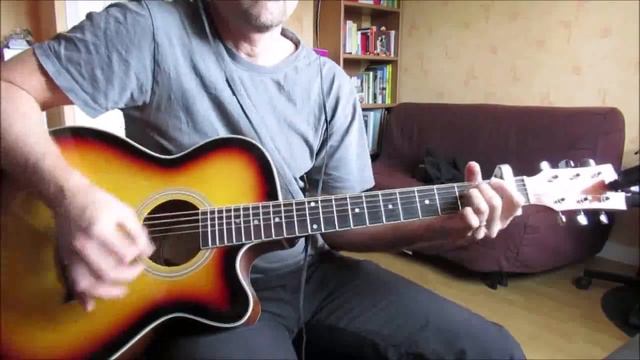 Rock you like a Hurricane (Scorpions) cover acoustic guitar смотреть онлайн