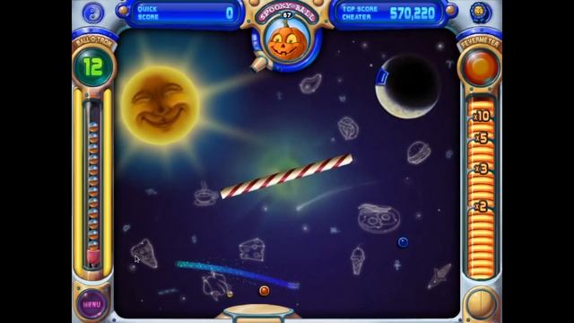 Peggle Cheat: All pegs are green pegs (All Peggle Masters) смотреть онлайн