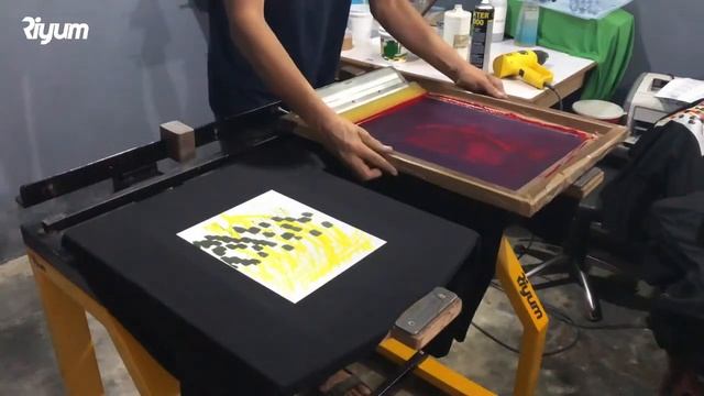 Screen Printing Hand Painted Art смотреть онлайн