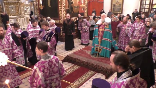 Молебен в день памяти св. благ. кн. Всеволода-Гавриила смотреть онлайн