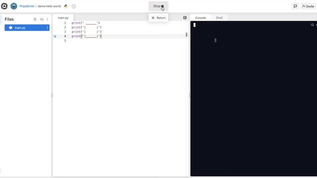 Python Basics - print text, shapes !! смотреть онлайн