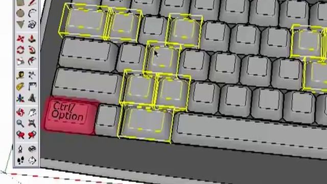 Видеоуроки по SketchUp -- Техники. Выделение смотреть онлайн