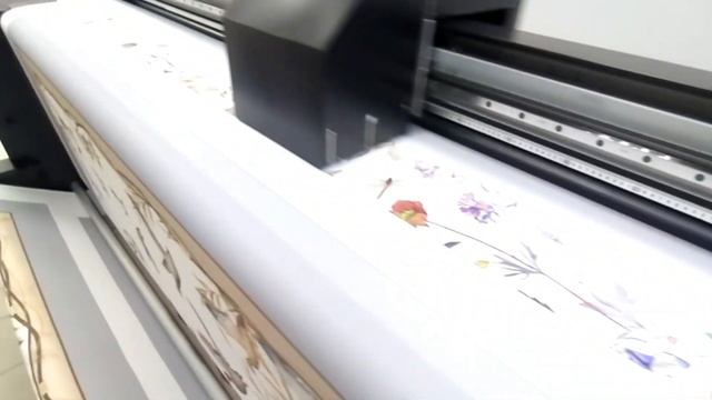 Текстильный принтер для прямой печати на ткани с ИК сушкой COLORS SR 2200/2500/3200 смотреть онлайн