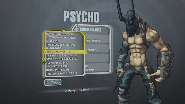 Borderlands 2 - Krieg the Psycho's MY EARS ARE RINGING head (Tiny Tina's Assault on Dragon Keep) смотреть онлайн