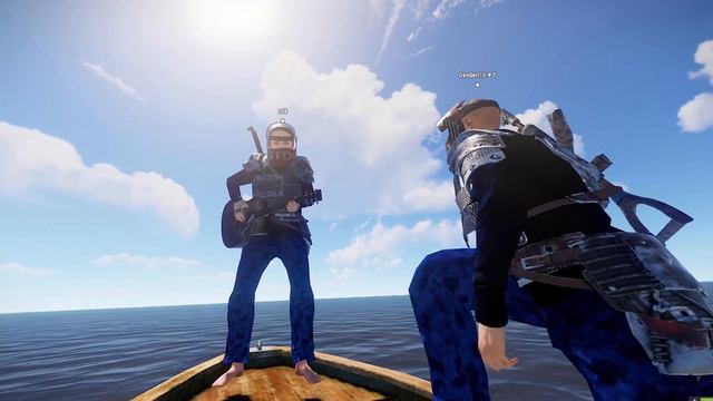 Игра на гитаре в расте | Исполнение музыки на гитаре | RUST смотреть онлайн