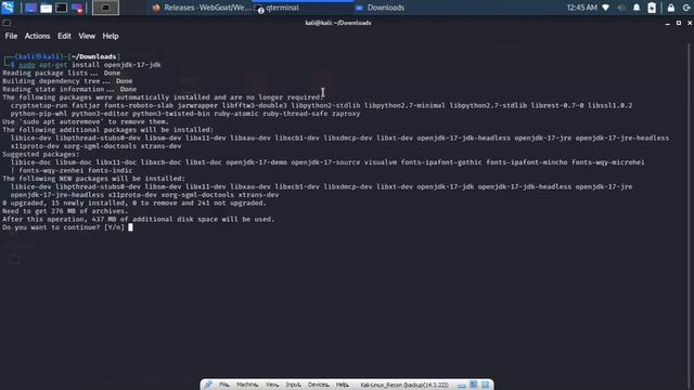 How to install webgoat on kali ( java unsupported version error solved) смотреть онлайн