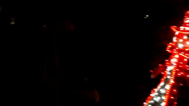 Фотосессия в парке-сквере с ГИРЛЯНДАМИ. Новогодние городские ёлки. Красивый иней на деревьях. смотреть онлайн