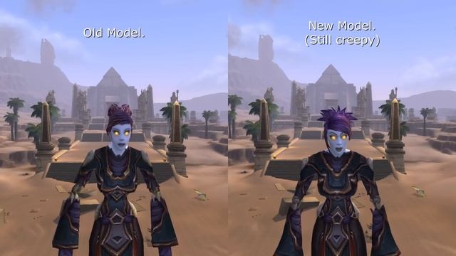 Warlords of Draenor Character Models Comparison смотреть онлайн