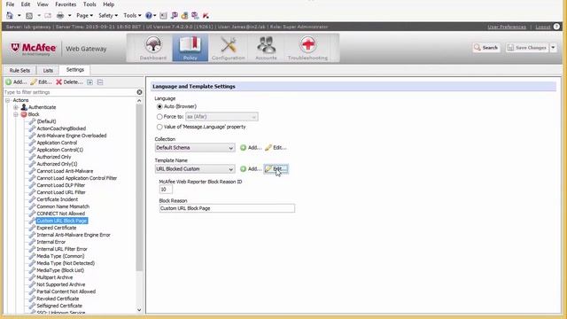 Mcafee Web Gateway (Part 11 Custom Block Pages ) смотреть онлайн