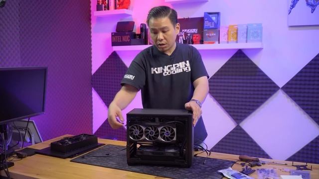 RAKITAN MINI PC MEWAH SERBA AMD | Ryzen 9 5950 & RX 6800XT Ft. Cooler Master NR200P #MENDINGRAKITPC