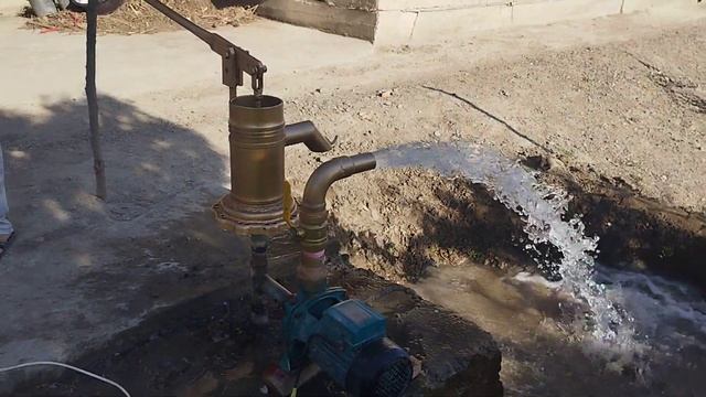 Kachalka Nasos Oʻrnatdik