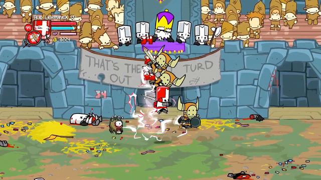 Castle Crashers Remastered best starter смотреть онлайн