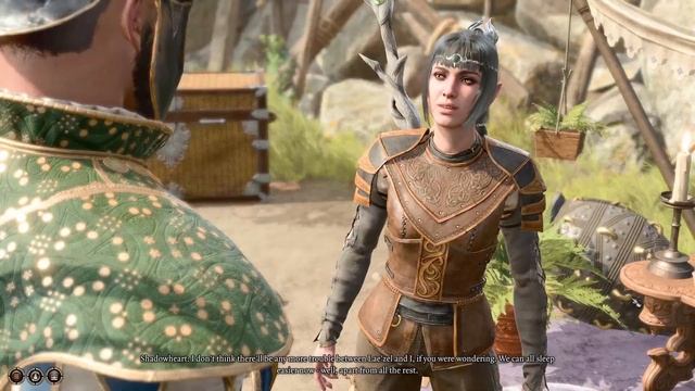 All companions reactions on truce between Lae'zel and Shadowheart. Baldur's Gate 3 смотреть онлайн