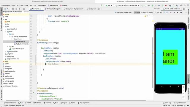 Box in Jetpack Compose & its properties | Android Development in Kotlin | Hindi | @codeforandroid смотреть онлайн