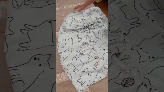 как быстро и легко сложить простынь на резинке! любого размера ? смотреть онлайн