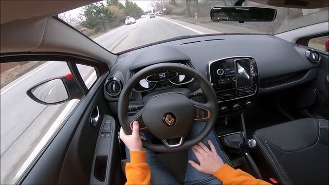 POV Test Drive/Driver view | Renault Clio IV Grandtour 1.2 16V Limited *[Full HD]* смотреть онлайн