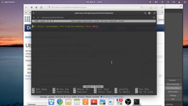 ROS-Installation (Cara Instalasi ROS) смотреть онлайн