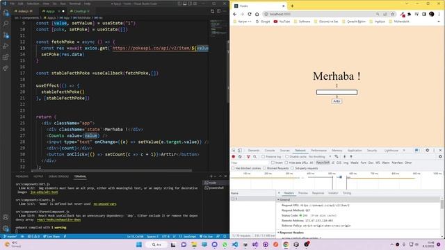 Reactjs hook dersleri - useCallback ve memo смотреть онлайн