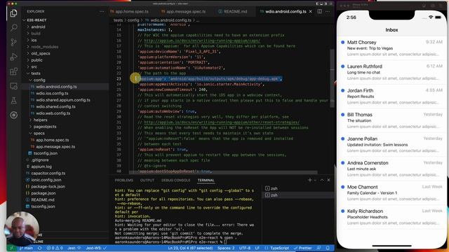 Ionic React E2E (End To End) Testing React Application Using Appium and WebdriverIO смотреть онлайн