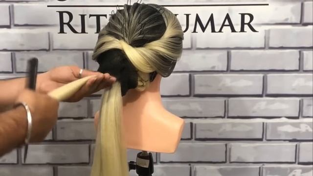 LATEST ROSE BUN / STEP BY STEP HAIRSTYLE TUTORIAL / WEDDING HAIRSTYLE 2021