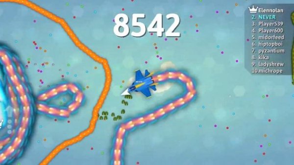 Snake.io I Circling Top 01 Biggest Snake And Tiny Snake Same Time Funny Epic Snake.io Gameplay