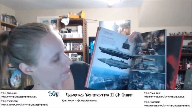 Wolfenstein II Strategy Guide Collector's Edition Unboxing смотреть онлайн