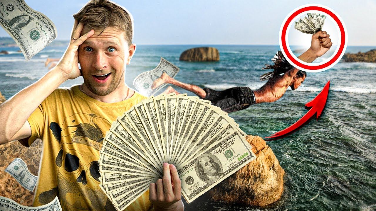 ПРЫГНУЛ ЗА ДЕНЬГИ СО СКАЛЫ!! КРЕЙЗИ ДЖАМПЕР! смотреть онлайн