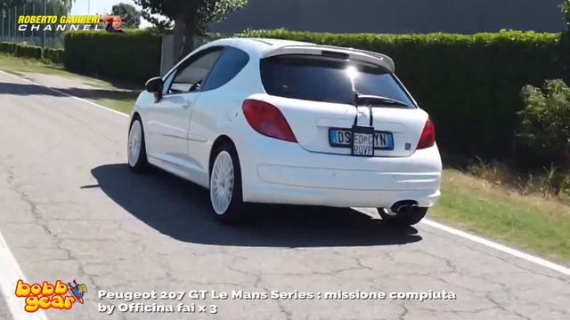 Peugeot 207 GTI Le Mans Test Drive смотреть онлайн