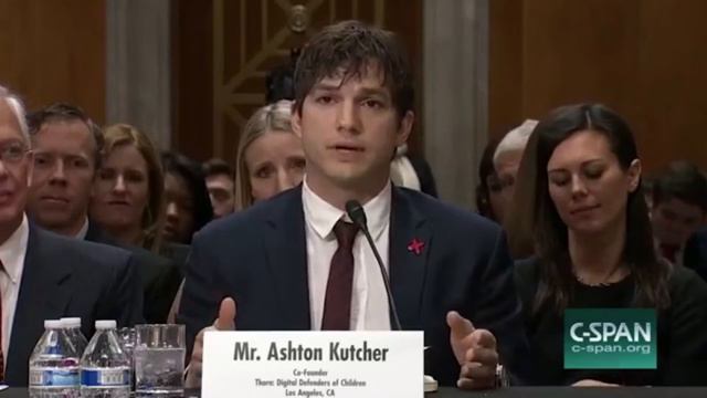 Ashton Kutcher: Full speech to the Senate on human trafficking смотреть онлайн