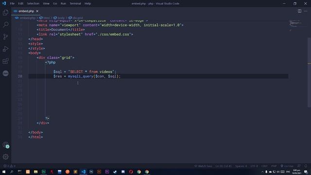 Embed YouTube Videos From MySQL Database Using PHP | Urdu & Hindi смотреть онлайн