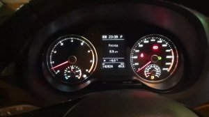 Режим повышенного уровня холостого хода двигателя CAVE на поло седан