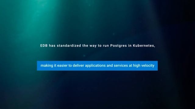 EDB Postgres for Kubernetes | Run Postgres. The Kubernetes way смотреть онлайн