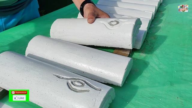 DIY Полезная идея из пластиковых труб Забор из цемента своими руками Поделки из бетона Идеи для дач смотреть онлайн
