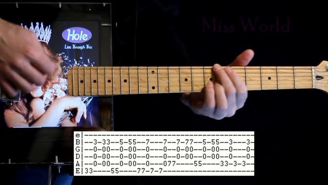 TOP 10 Hole Songs List & Guitar Tab / Guitar Lesson / Guitar Tutorial смотреть онлайн