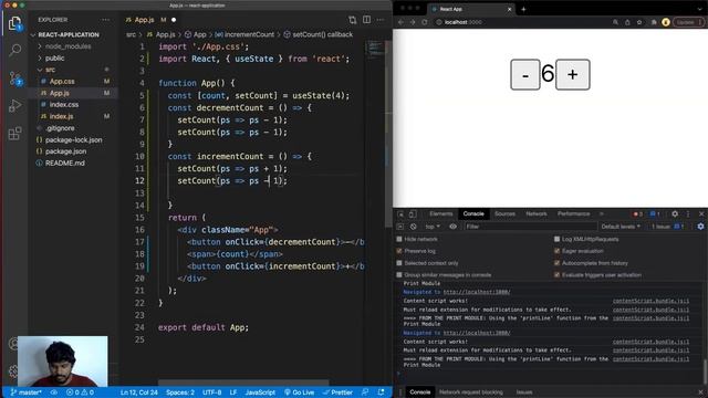 Learn useState in 12 minutes | React Hooks | Tamil смотреть онлайн