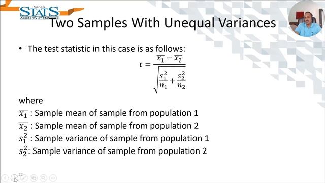 Two Independent Samples t-test using Python смотреть онлайн