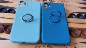ЧЕХОЛ ДЛЯ IPHONE 11, 11pro, 11 pro Max. Силиконовые матовые чехлы с держателем и микрофиброй внутри