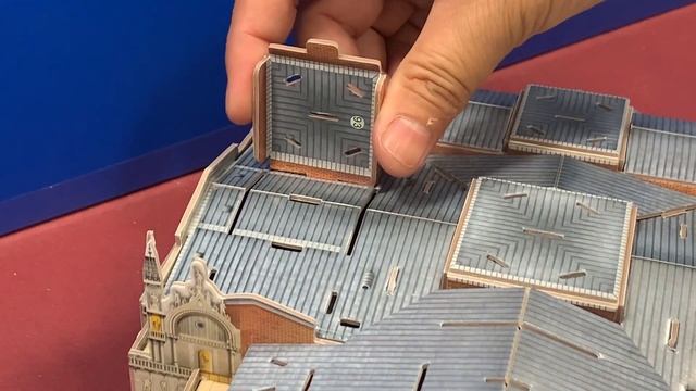 DIY Craft Instruction 3D Puzzle CubicFun ST.MARK'S SQUARE