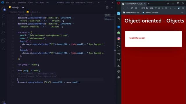Object-oriented #JavaScript DARIJA - Updating Properties #2 смотреть онлайн