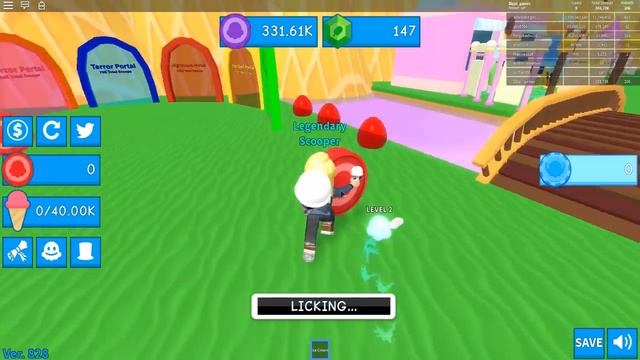 Обновление и новый питомец в симулятор мороженого роблокс ICE CREAM SIMULATOR Roblox смотреть онлайн