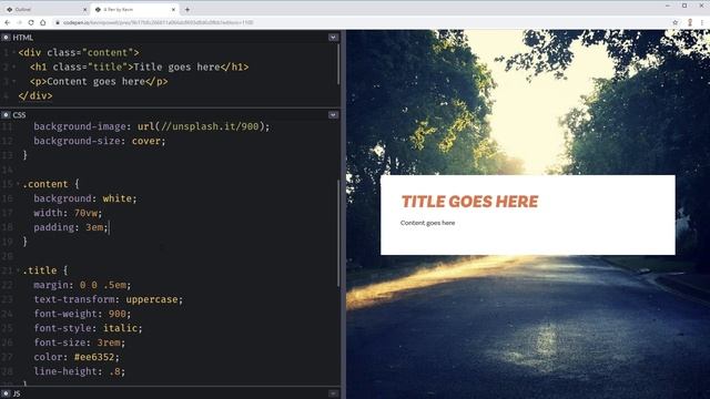 Trouble shooting trick and some fun effects with CSS outline смотреть онлайн