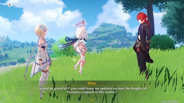 Genshin Impact: Diluc Story Quest - Act I смотреть онлайн