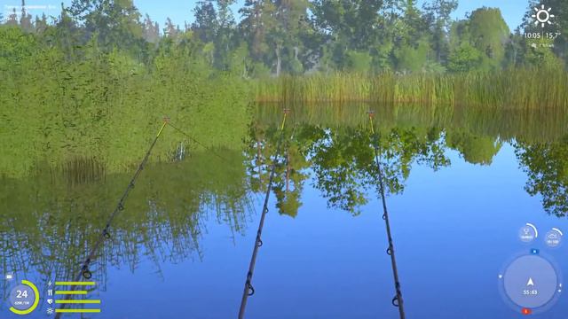 Русская рыбалка 4 \ РР4 \ Озеро медвежье \ Карп \ Амур смотреть онлайн